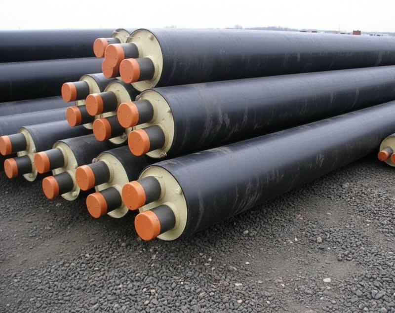 Preizolowane rury stalowe wykorzystywane w instalacjach grzewczych